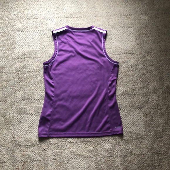 🌷Purple Adidas top - Picture 2 of 2